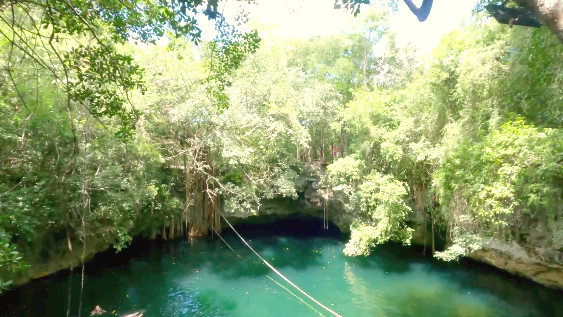 Verde Lucero Cenote: Subterranean Karst Pools